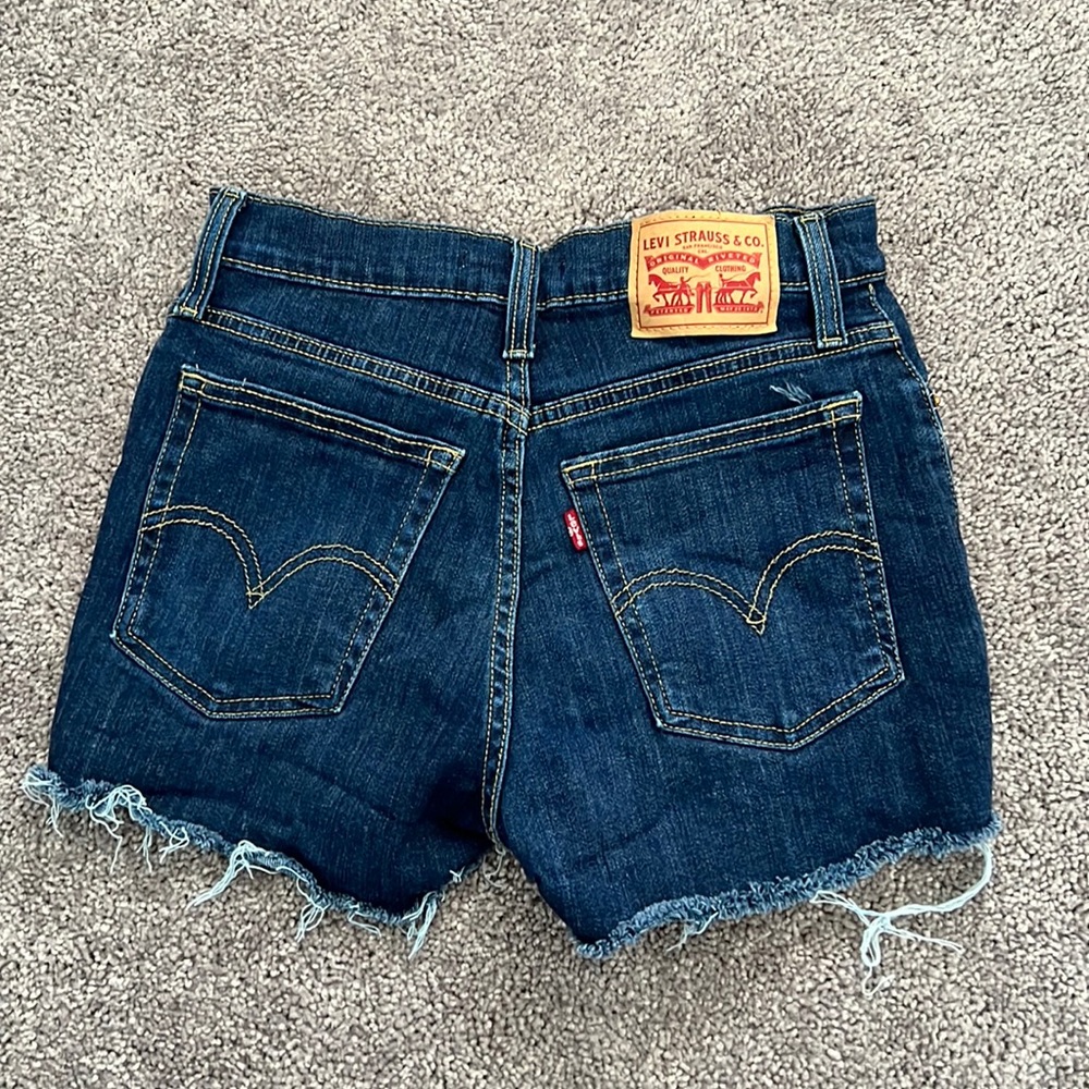Levi’s high rise shorts